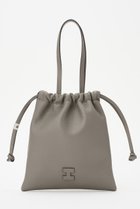 【イアクッチ/IACUCCI】のグラネッロ 2WAYTOTE CERVO 人気、トレンドファッション・服の通販 founy(ファニー) ファッション Fashion レディースファッション Fashion for Women バッグ Bags コンパクト Compact, Small Size 巾着 Drawstring Bag, Kinchaku フロント Front, Front Design ポーチ Pouch, Small Case メタル Metal, Metal Parts リップ Lip, Lip Motif ワンポイント One Point, Statement Accent 再入荷 Restock / Back in Stock thumbnail グレー|ID: prp329100004300156 ipo3291000000034017195