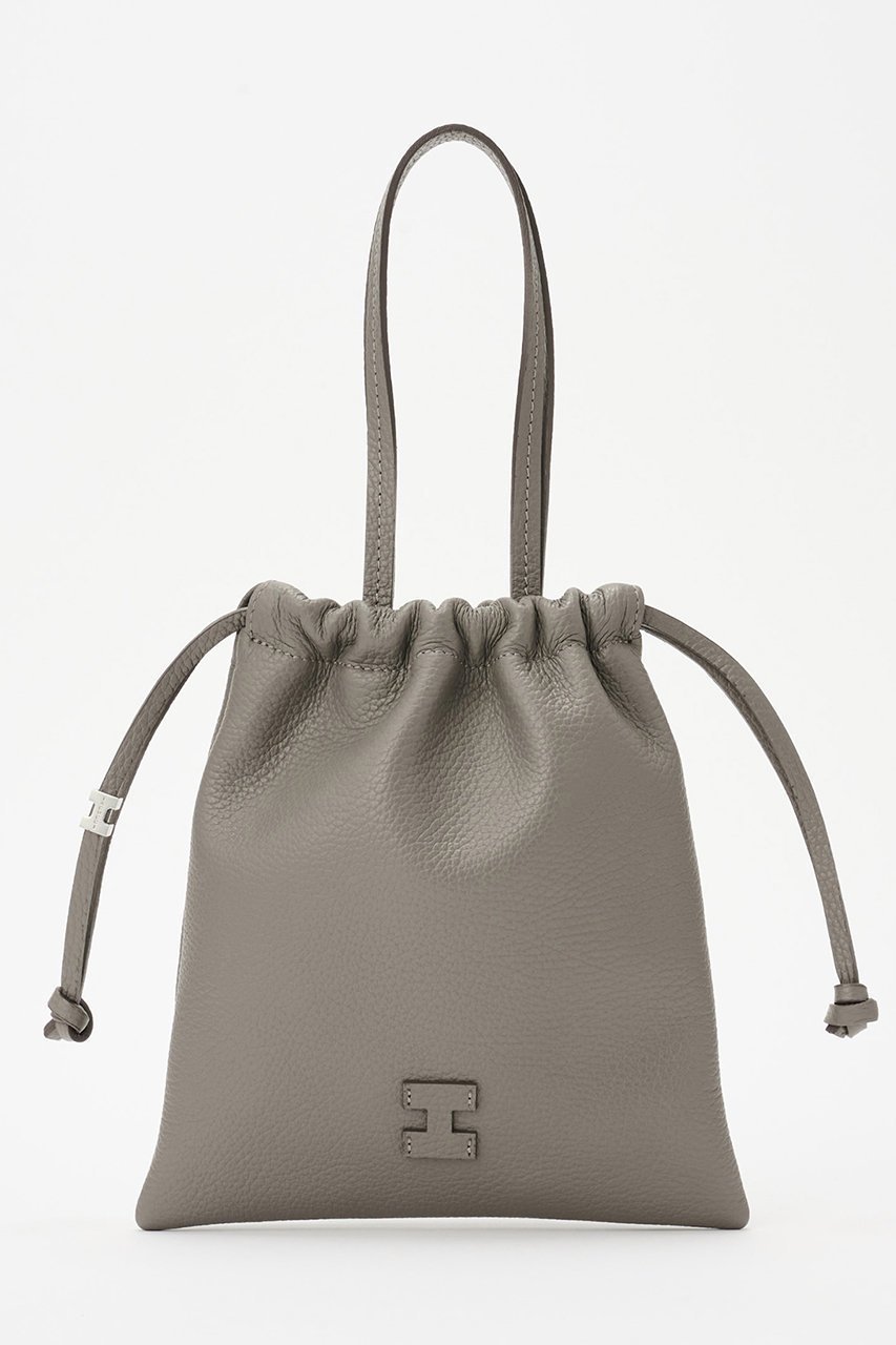 【イアクッチ/IACUCCI】のグラネッロ 2WAYTOTE CERVO インテリア・キッズ・メンズ・レディースファッション・服の通販 founy(ファニー) ファッション Fashion レディースファッション Fashion for Women バッグ Bags コンパクト Compact, Small Size 巾着 Drawstring Bag, Kinchaku フロント Front, Front Design ポーチ Pouch, Small Case メタル Metal, Metal Parts リップ Lip, Lip Motif ワンポイント One Point, Statement Accent 再入荷 Restock / Back in Stock グレー|ID: prp329100004300156 ipo3291000000034017195