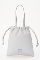 【イアクッチ/IACUCCI】のグラネッロ 2WAYTOTE CERVO 人気、トレンドファッション・服の通販 founy(ファニー) ファッション Fashion レディースファッション Fashion for Women バッグ Bags コンパクト Compact, Small Size 巾着 Drawstring Bag, Kinchaku フロント Front, Front Design ポーチ Pouch, Small Case メタル Metal, Metal Parts リップ Lip, Lip Motif ワンポイント One Point, Statement Accent 再入荷 Restock / Back in Stock thumbnail ライトグレー|ID: prp329100004300156 ipo3291000000034836246