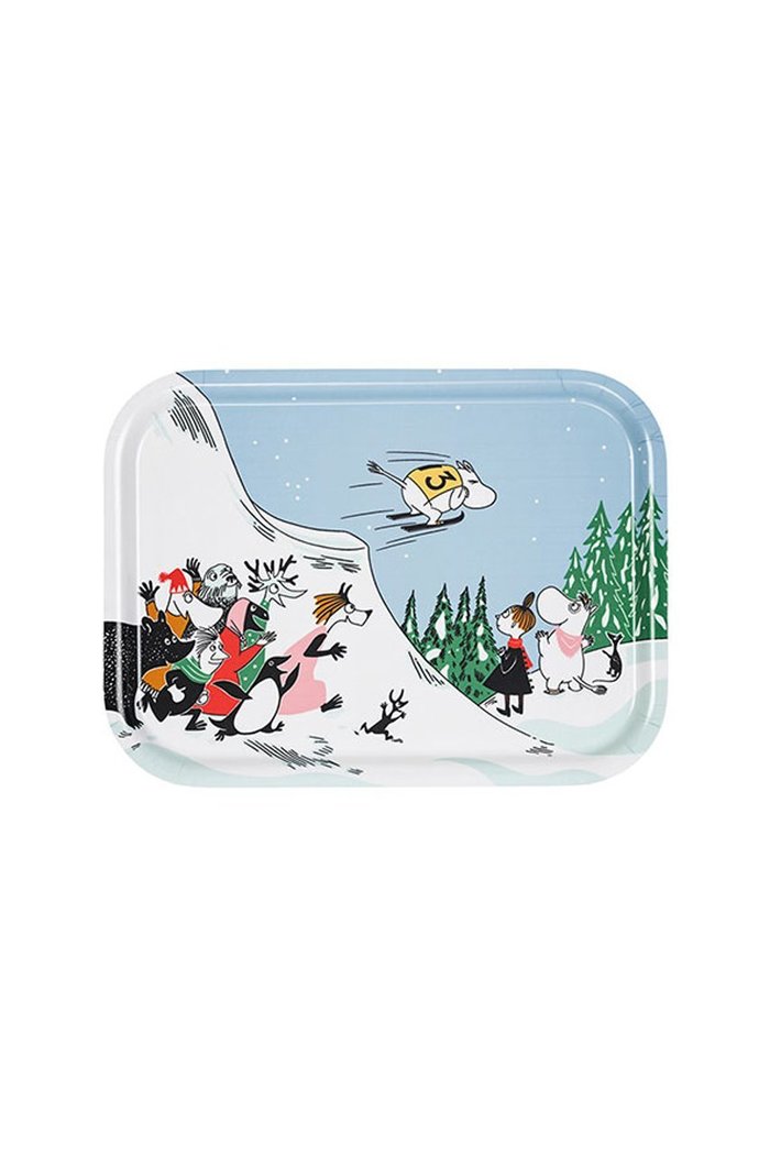 【ムーミン バイ アラビア/MOOMIN by ARABIA / GOODS】のムーミン スキー ジャンピング2024 ウィンター 木製トレイ インテリア・キッズ・メンズ・レディースファッション・服の通販 founy(ファニー) https://founy.com/ テーブル Table 冬 Winter |ID: prp329100004302115 ipo3291000000029827991