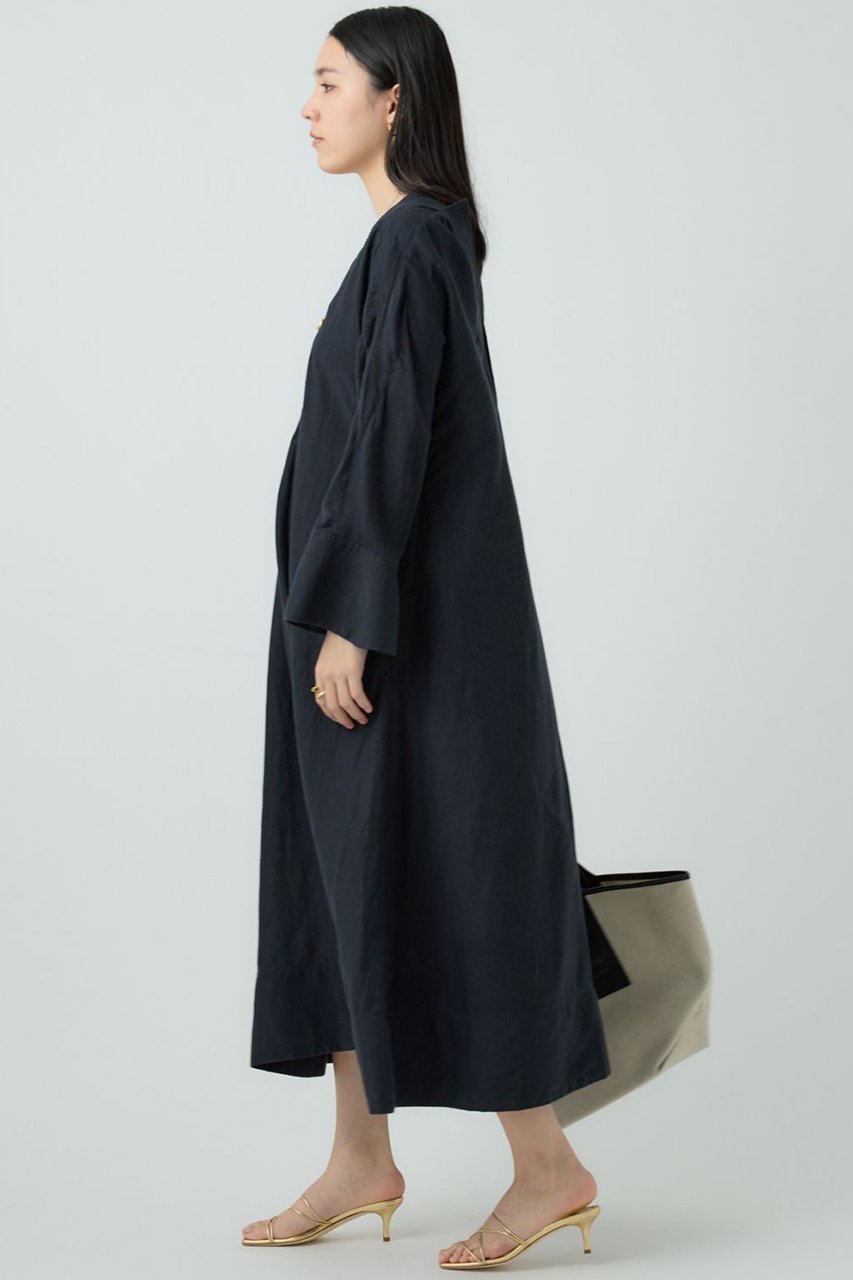 【カオス/Chaos】のアルパカリネンカフカワンピース 人気、トレンドファッション・服の通販 founy(ファニー) 　ファッション　Fashion　レディースファッション　Fashion for Women　ワンピース　Dresses　チュニック　Tunic Tops & Dresses　おすすめ　Recommended / Our Picks　インナー　Innerwear　カッティング　Cutting Detail　キャミソール　Camisole, Spaghetti Strap Top　チュニック　Tunic, Long Top　パターン　Pattern, Design Print　ペチコート　Petticoat, Underskirt　ロング　Long, Long-Length　定番　Standard, Basic Item　other-3|ID: prp329100004302118 ipo3291000000032876425