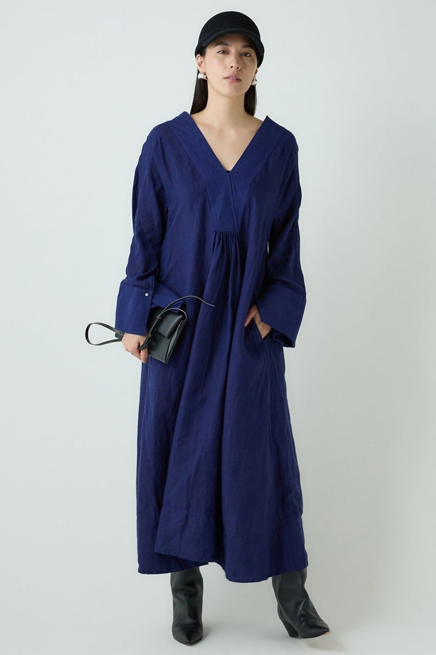 【カオス/Chaos】のアルパカリネンカフカワンピース インテリア・キッズ・メンズ・レディースファッション・服の通販 founy(ファニー) ファッション Fashion レディースファッション Fashion for Women ワンピース Dresses チュニック Tunic Tops & Dresses おすすめ Recommended / Our Picks インナー Innerwear カッティング Cutting Detail キャミソール Camisole, Spaghetti Strap Top チュニック Tunic, Long Top パターン Pattern, Design Print ペチコート Petticoat, Underskirt ロング Long, Long-Length 定番 Standard, Basic Item ブルーログウッド|ID: prp329100004302118 ipo3291000000033450845