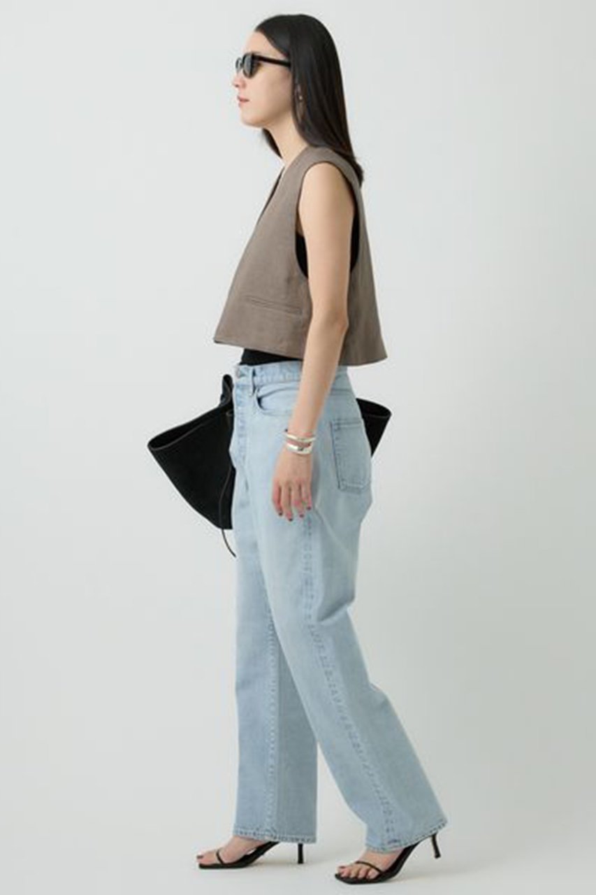 【カオス/Chaos】のリネンヘリンボンベスト 人気、トレンドファッション・服の通販 founy(ファニー) 　ファッション　Fashion　レディースファッション　Fashion for Women　アウター　Coat / Outerwear Collection　レディースジャケット・軽アウター　Jackets　おすすめ　Recommended / Our Picks　ショート　Short, Short Length　ジャケット　Jacket, Outerwear　フランス　France, French　ベスト　Vest, Waistcoat　定番　Standard, Basic Item　other-7|ID: prp329100004302119 ipo3291000000032950377
