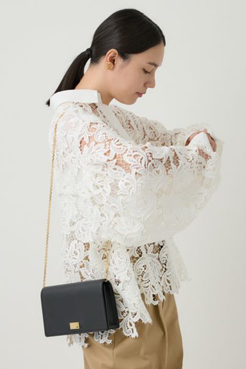 【カオス/Chaos】のブロシェシャツ 人気、トレンドファッション・服の通販 founy(ファニー) 　ファッション　Fashion　レディースファッション　Fashion for Women　トップス・カットソー　Cut & Sew Tops　シャツ・ブラウス・オフィスカジュアル　Elegant Blouses & Button-Ups　カフス　Cuff Design　ケミカル　Chemical, Chemical Wash　スリーブ　Sleeve, Long Sleeve / Short Sleeve　レース　Lace, Lace Fabric　ロング　Long, Long-Length　エレガント 上品　Elegant　春　Spring　other-3|ID: prp329100004302122 ipo3291000000032875096