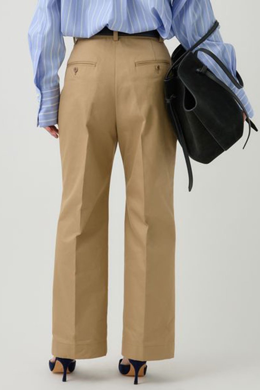 【カオス/Chaos】の2タックチーノパンツ 人気、トレンドファッション・服の通販 founy(ファニー) 　ファッション　Fashion　レディースファッション　Fashion for Women　パンツ　Pants & Trousers　おすすめ　Recommended / Our Picks　アクリル　Acrylic Material　コーティング　Coating, Coated Finish　ストレート　Straight, Straight Cut　センター　Center, Center Line　ツイル　Twist, Twisted Detail　ドレス　Dress, One-Piece　フロント　Front, Front Design　レース　Lace, Lace Fabric　エレガント 上品　Elegant　other-4|ID: prp329100004302123 ipo3291000000032918267
