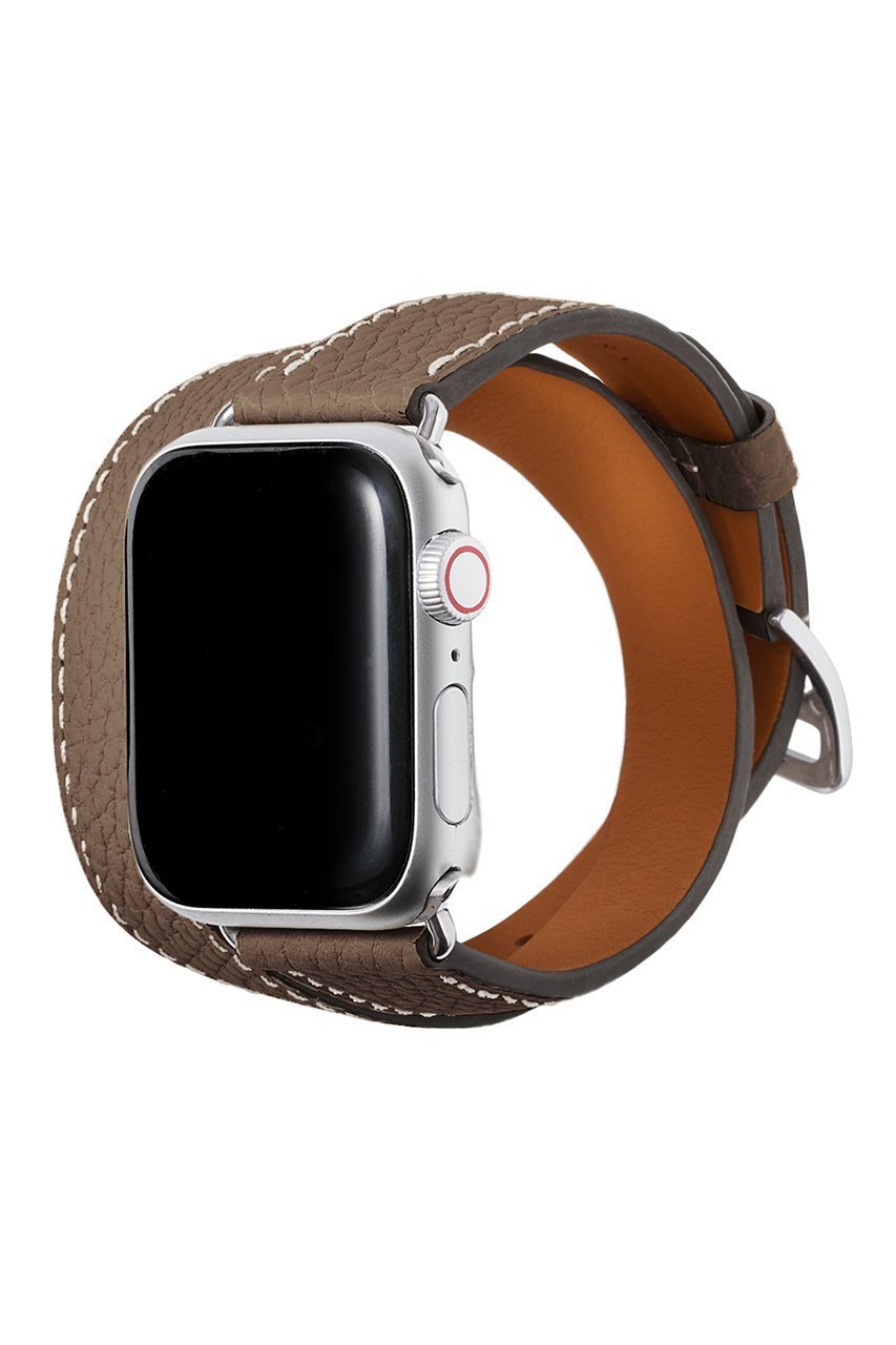 【ボナベンチュラ/BONAVENTURA】のダブルトゥール Apple Watch レザーバンド シュリンクレザー (アダプター:シルバー) インテリア・キッズ・メンズ・レディースファッション・服の通販 founy(ファニー) 　ファッション　Fashion　レディースファッション　Fashion for Women　レイングッズ・傘・晴雨兼用傘　Umbrellas & Rain Gear　コーティング　Coating, Coated Finish　傘　Umbrella, Parasol　シルバー　Silver, Metallic Silver　ダメージ　Distressed, Destroyed　時計　Watch, Wristwatch　ハンカチ　Handkerchief, Hanky　ユニセックス　Unisex, Genderless　エレガント 上品　Elegant　エトープ|ID: prp329100004305570 ipo3291000000032816767