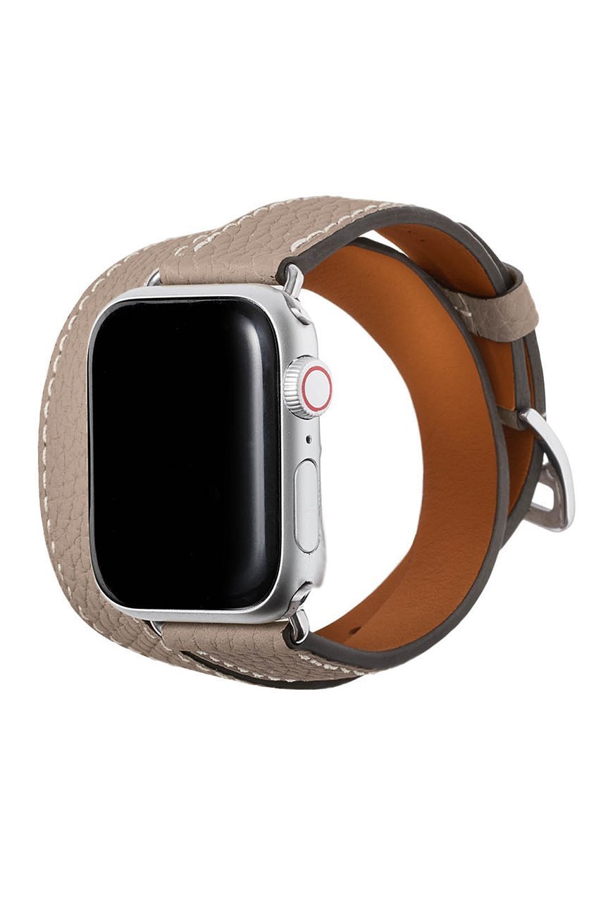 【ボナベンチュラ/BONAVENTURA】のダブルトゥール Apple Watch レザーバンド シュリンクレザー (アダプター:シルバー) インテリア・キッズ・メンズ・レディースファッション・服の通販 founy(ファニー) 　ファッション　Fashion　レディースファッション　Fashion for Women　レイングッズ・傘・晴雨兼用傘　Umbrellas & Rain Gear　コーティング　Coating, Coated Finish　傘　Umbrella, Parasol　シルバー　Silver, Metallic Silver　ダメージ　Distressed, Destroyed　時計　Watch, Wristwatch　ハンカチ　Handkerchief, Hanky　ユニセックス　Unisex, Genderless　エレガント 上品　Elegant　グレージュ|ID: prp329100004305570 ipo3291000000032816769