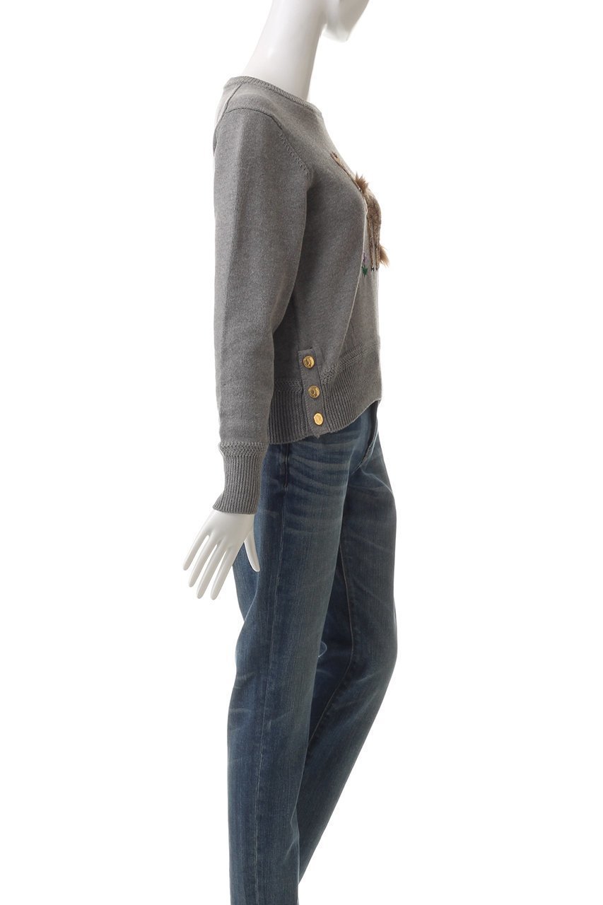 【ミュベール/MUVEIL】のロバモチーフプルオーバー 人気、トレンドファッション・服の通販 founy(ファニー) 　ファッション　Fashion　レディースファッション　Fashion for Women　トップス・カットソー　Cut & Sew Tops　ニット　Knit Tops & Sweaters　カジュアルプルオーバー・ニットトップス　Pullovers & Knit Tops / Casual Pullovers　コンパクト　Compact, Small Size　モチーフ　Motif, Design Theme　other-3|ID: prp329100004305573 ipo3291000000032960977