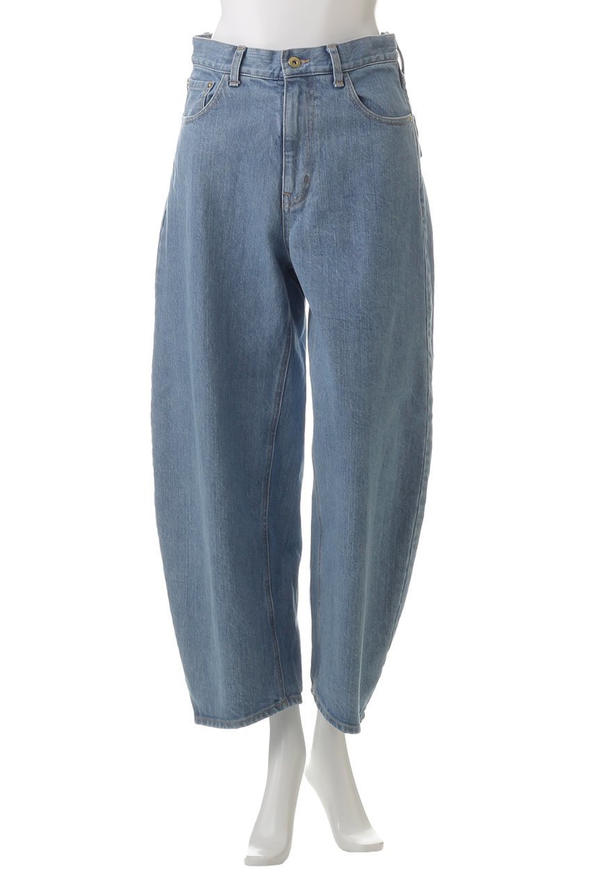 【ミュベール/MUVEIL】のリボンデニムパンツ 人気、トレンドファッション・服の通販 founy(ファニー) 　ファッション　Fashion　レディースファッション　WOMEN　パンツ　Pants　デニムパンツ　Denim Pants　おすすめ　Recommend　デニム　Denim　ポケット　Pocket　リボン　Ribbon　リラックス　Relax　ルーズ　Loose　other-2|ID: prp329100004305575 ipo3291000000031368846