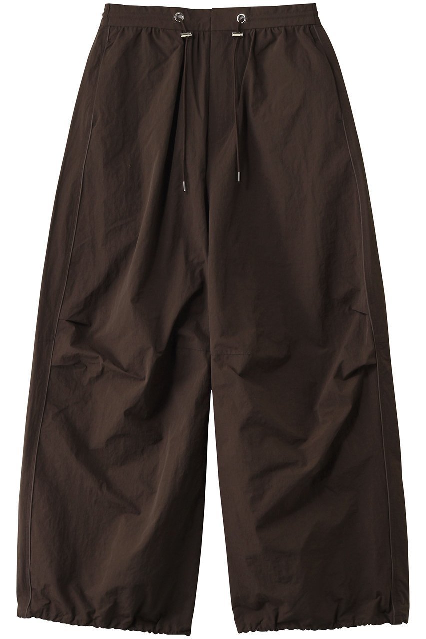 【メゾンスペシャル/MAISON SPECIAL】のColor Piping Parachute Pants/カラーパイピングパラシュートパンツ インテリア・キッズ・メンズ・レディースファッション・服の通販 founy(ファニー) 　ファッション　Fashion　レディースファッション　Fashion for Women　パンツ　Pants & Trousers　インナー　Innerwear　ドローストリング　Drawstring, Pull Cord　フィット　Fit, Slim Fit　ワイド　Wide, Wide Fit　BRN(ブラウン)|ID: prp329100004305577 ipo3291000000032910453