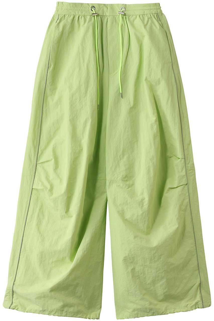 【メゾンスペシャル/MAISON SPECIAL】のColor Piping Parachute Pants/カラーパイピングパラシュートパンツ インテリア・キッズ・メンズ・レディースファッション・服の通販 founy(ファニー) 　ファッション　Fashion　レディースファッション　Fashion for Women　パンツ　Pants & Trousers　インナー　Innerwear　ドローストリング　Drawstring, Pull Cord　フィット　Fit, Slim Fit　ワイド　Wide, Wide Fit　GRN(グリーン)|ID: prp329100004305577 ipo3291000000032910456