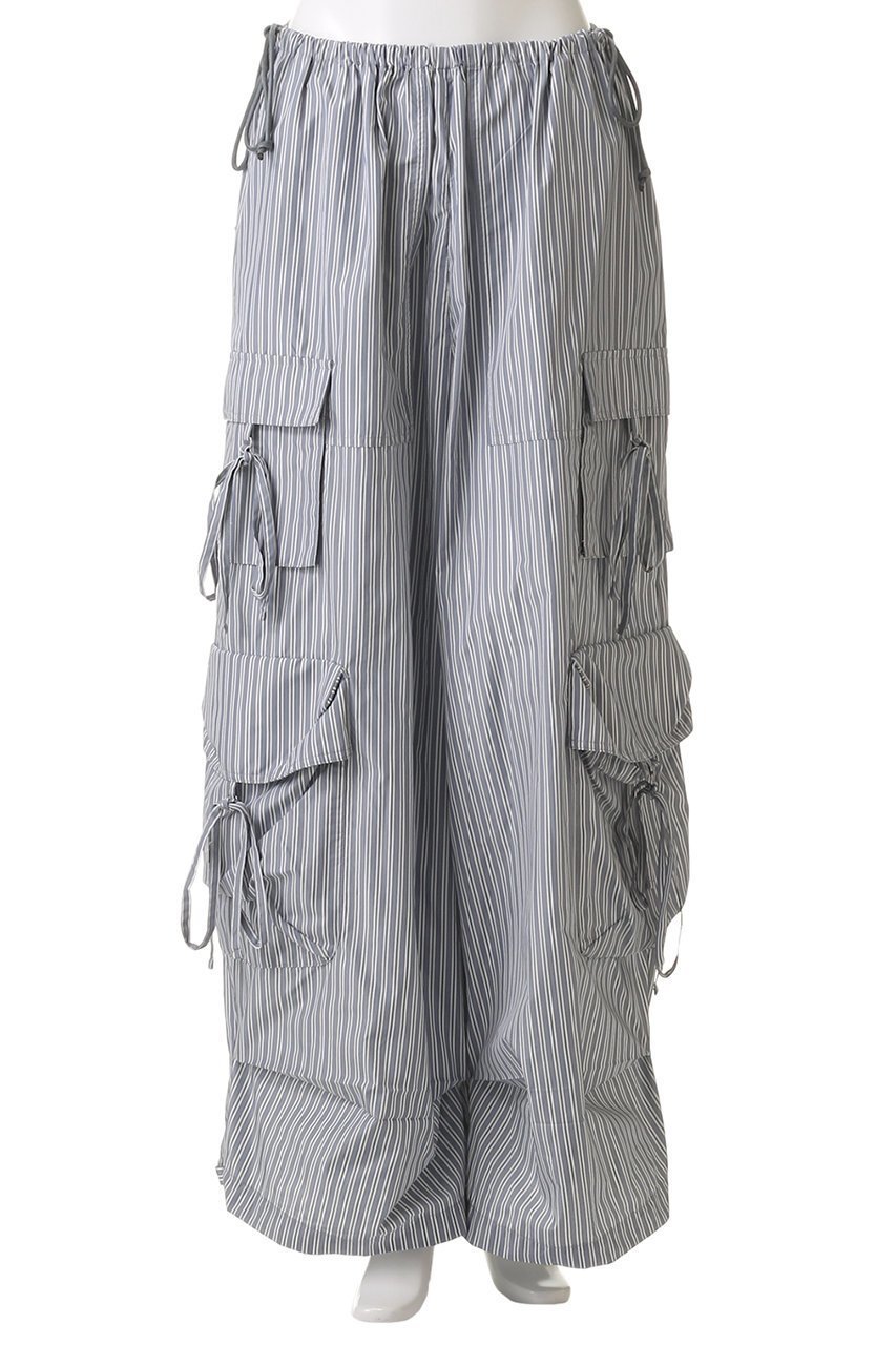 【メゾンスペシャル/MAISON SPECIAL】のRibbon Design Cargo Pants/リボンカーゴパンツ 人気、トレンドファッション・服の通販 founy(ファニー) 　ファッション　Fashion　レディースファッション　Fashion for Women　パンツ　Pants & Trousers　カーゴパンツ　Cargo Pants, Utility Pants　ストライプ　Stripe, Striped Pattern　セットアップ　Set-Up, Coordinated Outfit　タフタ　Taffeta, Structured Fabric　チェック　Check, Plaid, Tartan　ポケット　Pocket, Pocket Detail　リボン　Ribbon, Bow　other-2|ID: prp329100004305578 ipo3291000000032911283