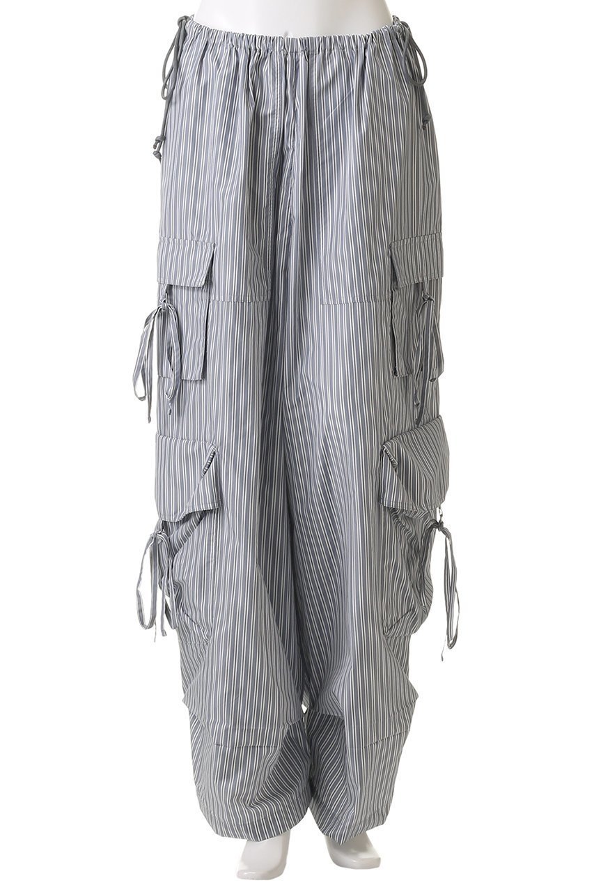 【メゾンスペシャル/MAISON SPECIAL】のRibbon Design Cargo Pants/リボンカーゴパンツ 人気、トレンドファッション・服の通販 founy(ファニー) 　ファッション　Fashion　レディースファッション　Fashion for Women　パンツ　Pants & Trousers　カーゴパンツ　Cargo Pants, Utility Pants　ストライプ　Stripe, Striped Pattern　セットアップ　Set-Up, Coordinated Outfit　タフタ　Taffeta, Structured Fabric　チェック　Check, Plaid, Tartan　ポケット　Pocket, Pocket Detail　リボン　Ribbon, Bow　other-6|ID: prp329100004305578 ipo3291000000032911294