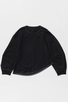 【メゾンスペシャル/MAISON SPECIAL】のCocoon Sleeve Long Sleeve T-shirt/コクーンスリーブロンTEE BLK(ブラック)|ID: prp329100004305579 ipo3291000000029853962