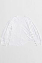 【メゾンスペシャル/MAISON SPECIAL】のCocoon Sleeve Long Sleeve T-shirt/コクーンスリーブロンTEE WHT(ホワイト)|ID: prp329100004305579 ipo3291000000029853965