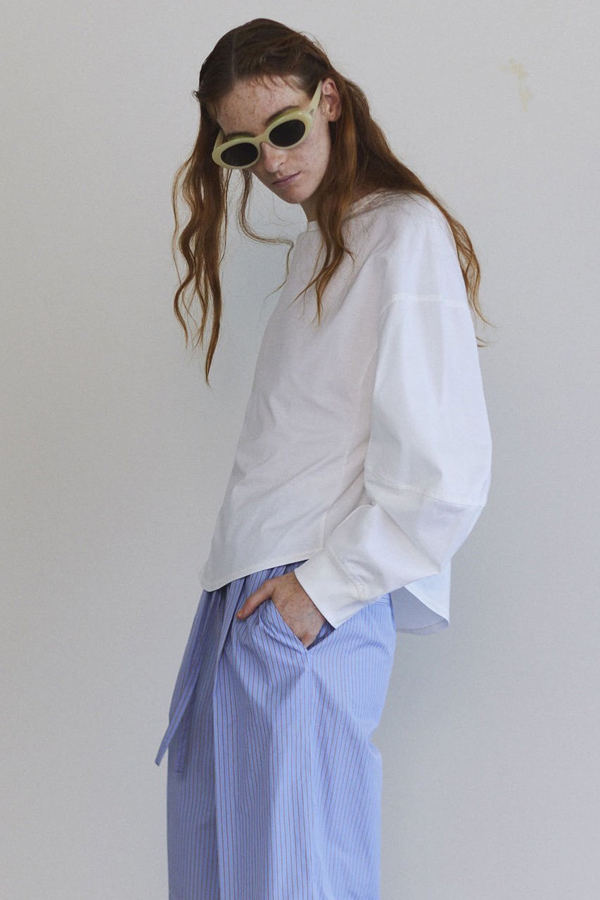 【メゾンスペシャル/MAISON SPECIAL】のCocoon Sleeve Long Sleeve T-shirt/コクーンスリーブロンTEE 人気、トレンドファッション・服の通販 founy(ファニー) 　ファッション　Fashion　レディースファッション　Fashion for Women　トップス・カットソー　Cut & Sew Tops　シャツ・ブラウス・オフィスカジュアル　Elegant Blouses & Button-Ups　ロングTシャツ・Tシャツ　Longline T-Shirts & Tees　カットソー・ベーシックTシャツ　Cut-and-Sewn Tops / Stretch Tees & Basics　シンプル　Simple, Minimal　スリーブ　Sleeve, Long Sleeve / Short Sleeve　デニム　Denim, Jeans Material　トレンド　Trend, Trending Now　リラックス　Relax, Relaxed Fit　ロング　Long, Long-Length　other-8|ID: prp329100004305579 ipo3291000000032888939