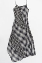 【メゾンスペシャル/MAISON SPECIAL】のPlaid Pattern Combination Frill Dress/チェックコンビフリルワンピース 人気、トレンドファッション・服の通販 founy(ファニー) ファッション Fashion レディースファッション WOMEN ワンピース Dress ドレス Party Dresses チュニック Tunic アシンメトリー Asymmetry インナー Inner オレンジ Orange 春 Spring カッティング Cutting チェック Check チュニック Tunic ドッキング Docking フリル Frills ロング Long A/W・秋冬 Aw・Autumn/Winter・Fw・Fall-Winter S/S・春夏 Ss・Spring/Summer 夏 Summer 2025年 2025 thumbnail BLK(ブラック)|ID: prp329100004305582 ipo3291000000029853975