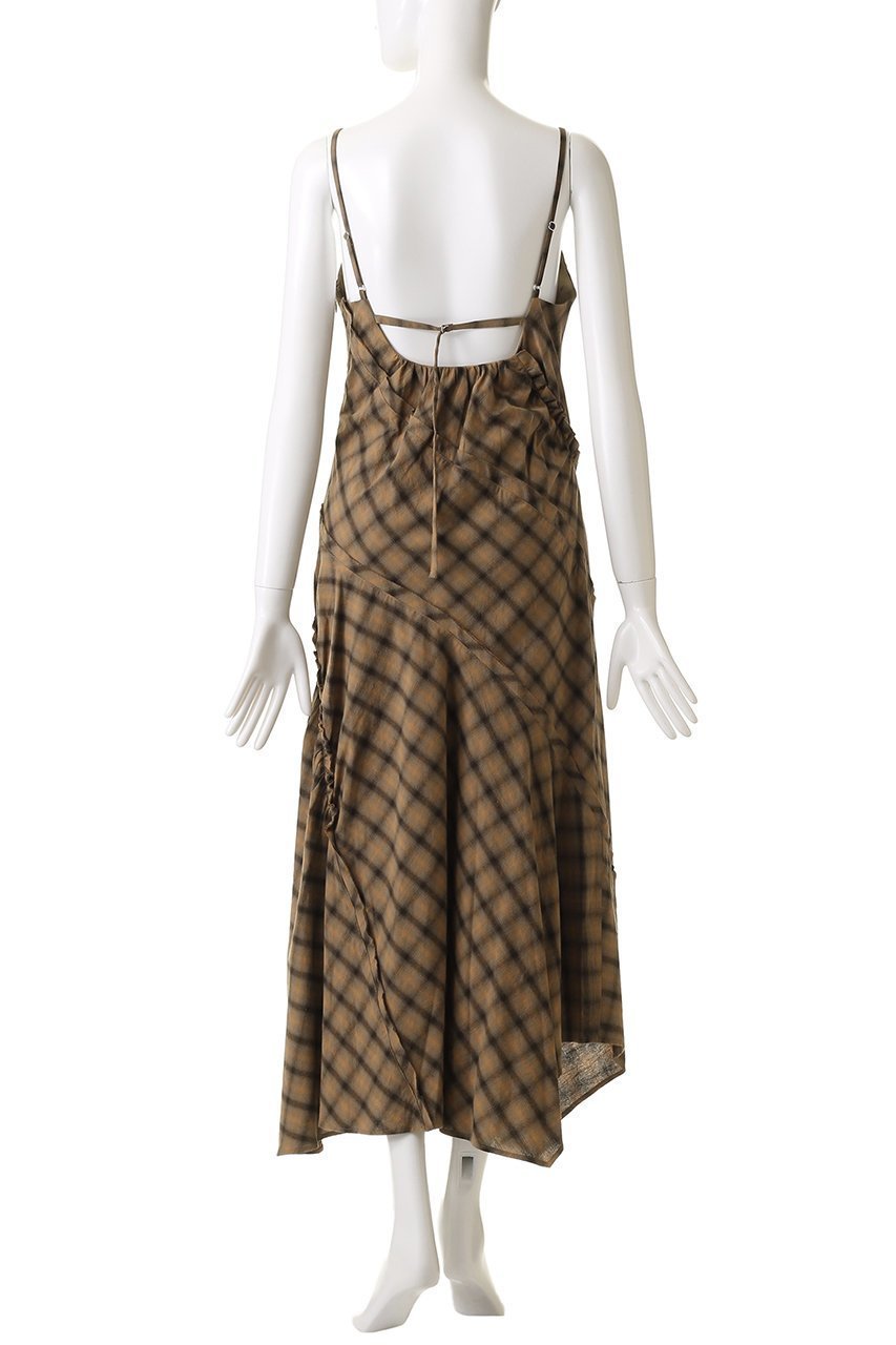 【メゾンスペシャル/MAISON SPECIAL】のPlaid Pattern Combination Frill Dress/チェックコンビフリルワンピース 人気、トレンドファッション・服の通販 founy(ファニー) 　ファッション　Fashion　レディースファッション　Fashion for Women　ワンピース　Dresses　フォーマル・パーティードレス・結婚式用ドレス　Elegant & Casual Dresses　チュニック　Tunic Tops & Dresses　アシンメトリー　Asymmetrical Style　インナー　Innerwear　オレンジ　Orange　カッティング　Cutting Detail　チェック　Check, Plaid, Tartan　チュニック　Tunic, Long Top　ドッキング　Docking, Mixed Material　フリル　Frill, Ruffle　ロング　Long, Long-Length　再入荷　Restock / Back in Stock　other-4|ID: prp329100004305582 ipo3291000000032886527