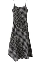 【メゾンスペシャル/MAISON SPECIAL】のPlaid Pattern Combination Frill Dress/チェックコンビフリルワンピース BLK(ブラック)|ID: prp329100004305582 ipo3291000000035062228