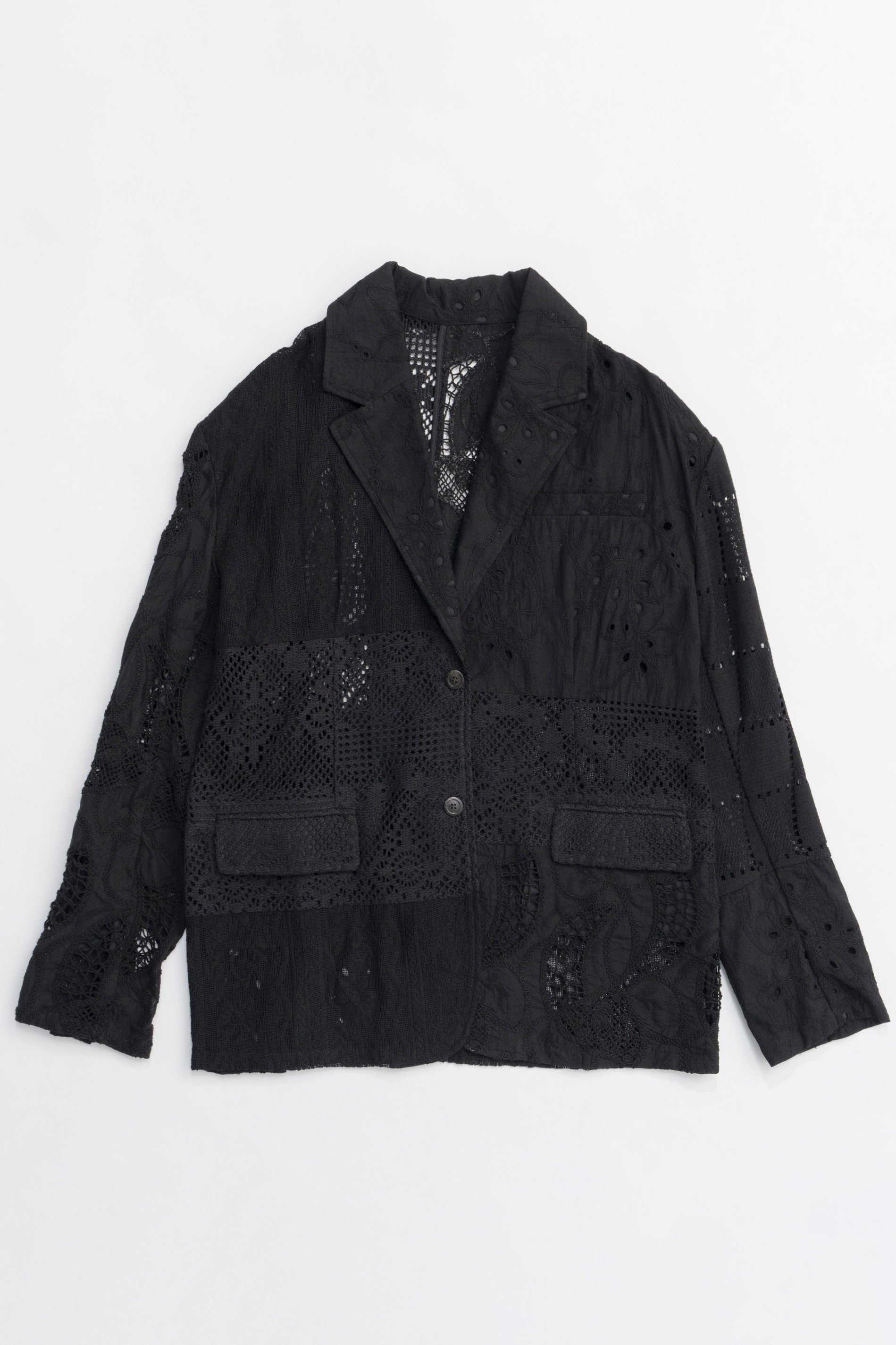 【メゾンスペシャル/MAISON SPECIAL】のLace Fabric Docking Jacket/レースドッキングジャケット 人気、トレンドファッション・服の通販 founy(ファニー) 　ファッション　Fashion　レディースファッション　WOMEN　アウター　Coat Outerwear　ジャケット　Jackets　春　Spring　シンプル　Simple　ジャケット　Jacket　セットアップ　Set Up　タートルネック　Turtleneck　ドッキング　Docking　レース　Race　A/W・秋冬　Aw・Autumn/Winter・Fw・Fall-Winter　S/S・春夏　Ss・Spring/Summer　おすすめ　Recommend　夏　Summer　2025年　2025　 other-1|ID: prp329100004305583 ipo3291000000029853977