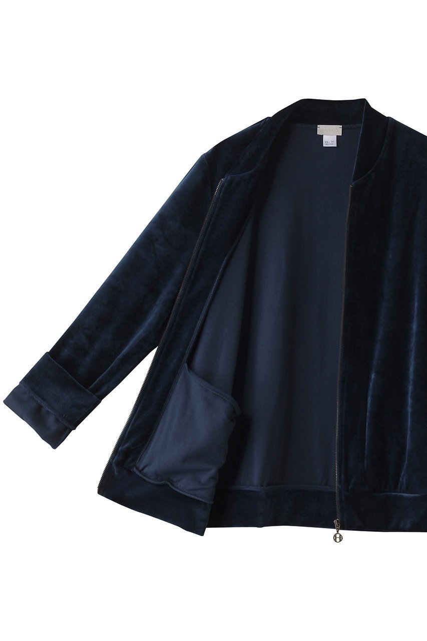 【ハンロ/HANRO】の【HANRO 140YEARS】ベロアジャケット 人気、トレンドファッション・服の通販 founy(ファニー) 　ファッション　Fashion　レディースファッション　Fashion for Women　アウター　Coat / Outerwear Collection　レディースジャケット・軽アウター　Jackets　ジャケット　Jacket, Outerwear　チャーム　Charm, Pendant　ベロア　Velour, Soft Velvet　モチーフ　Motif, Design Theme　other-6|ID: prp329100004305587 ipo3291000000032955069