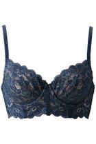 【ハンロ/HANRO】の【HANRO 140YEARS】レースブラジャー ネイビー|ID: prp329100004305592 ipo3291000000035758629