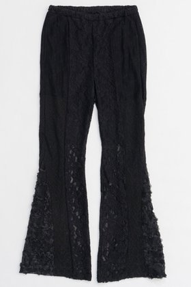 【メゾンスペシャル/MAISON SPECIAL】 Lace Fabric Flare Pants/レースドッキングフレアパンツ人気、トレンドファッション・服の通販 founy(ファニー) ファッション Fashion レディースファッション WOMEN パンツ Pants 春 Spring カーディガン Cardigan ストレッチ Stretch ドレープ Drape フィット Fit フレア Flare レース Race A/W・秋冬 Aw・Autumn/Winter・Fw・Fall-Winter S/S・春夏 Ss・Spring/Summer 夏 Summer エレガント 上品 Elegant 2025年 2025 |ID:prp329100004305596