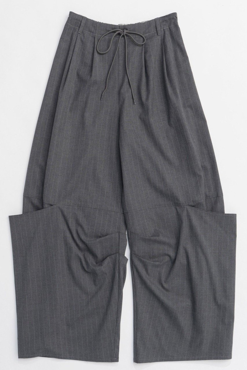 【メゾンスペシャル/MAISON SPECIAL】のSuching Work Pants/スーチングワークパンツ インテリア・キッズ・メンズ・レディースファッション・服の通販 founy(ファニー) 　ファッション　Fashion　レディースファッション　WOMEN　パンツ　Pants　春　Spring　ストライプ　Stripe　スリット　Slit　セットアップ　Set Up　トレンド　Trend　ワーク　Work　A/W・秋冬　Aw・Autumn/Winter・Fw・Fall-Winter　S/S・春夏　Ss・Spring/Summer　夏　Summer　エレガント 上品　Elegant　2025年　2025　GRY(グレー)|ID: prp329100004305597 ipo3291000000029854015