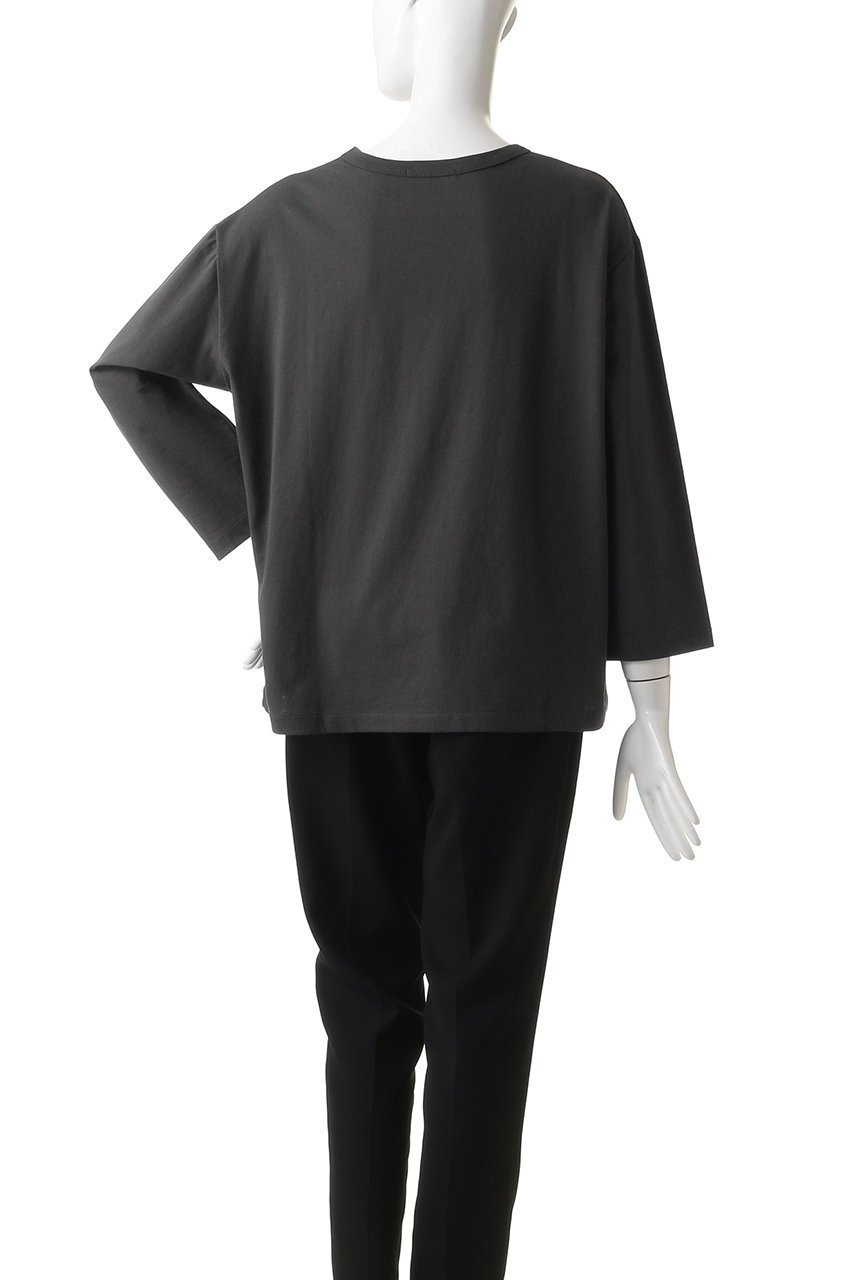 【エリオポール/heliopole】のロングスリーブTシャツ 人気、トレンドファッション・服の通販 founy(ファニー) 　ファッション　Fashion　レディースファッション　Fashion for Women　トップス・カットソー　Cut & Sew Tops　シャツ・ブラウス・オフィスカジュアル　Elegant Blouses & Button-Ups　ロングTシャツ・Tシャツ　Longline T-Shirts & Tees　カットソー・ベーシックTシャツ　Cut-and-Sewn Tops / Stretch Tees & Basics　スタイリッシュ　Stylish, Fashionable　スリーブ　Sleeve, Long Sleeve / Short Sleeve　フロント　Front, Front Design　プリント　Print, Printed Pattern　ロング　Long, Long-Length　other-4|ID: prp329100004305599 ipo3291000000032879682