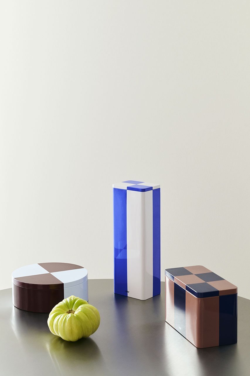 【ヘイ/HAY / GOODS】のTin Container Round 人気、トレンドファッション・服の通販 founy(ファニー) カラフル Colorful Design チェック Check, Plaid, Tartan テーブル Table, Dining Table 新作・新入荷 New Arrivals / New In other-5|ID: prp329100004306714 ipo3291000000034835930