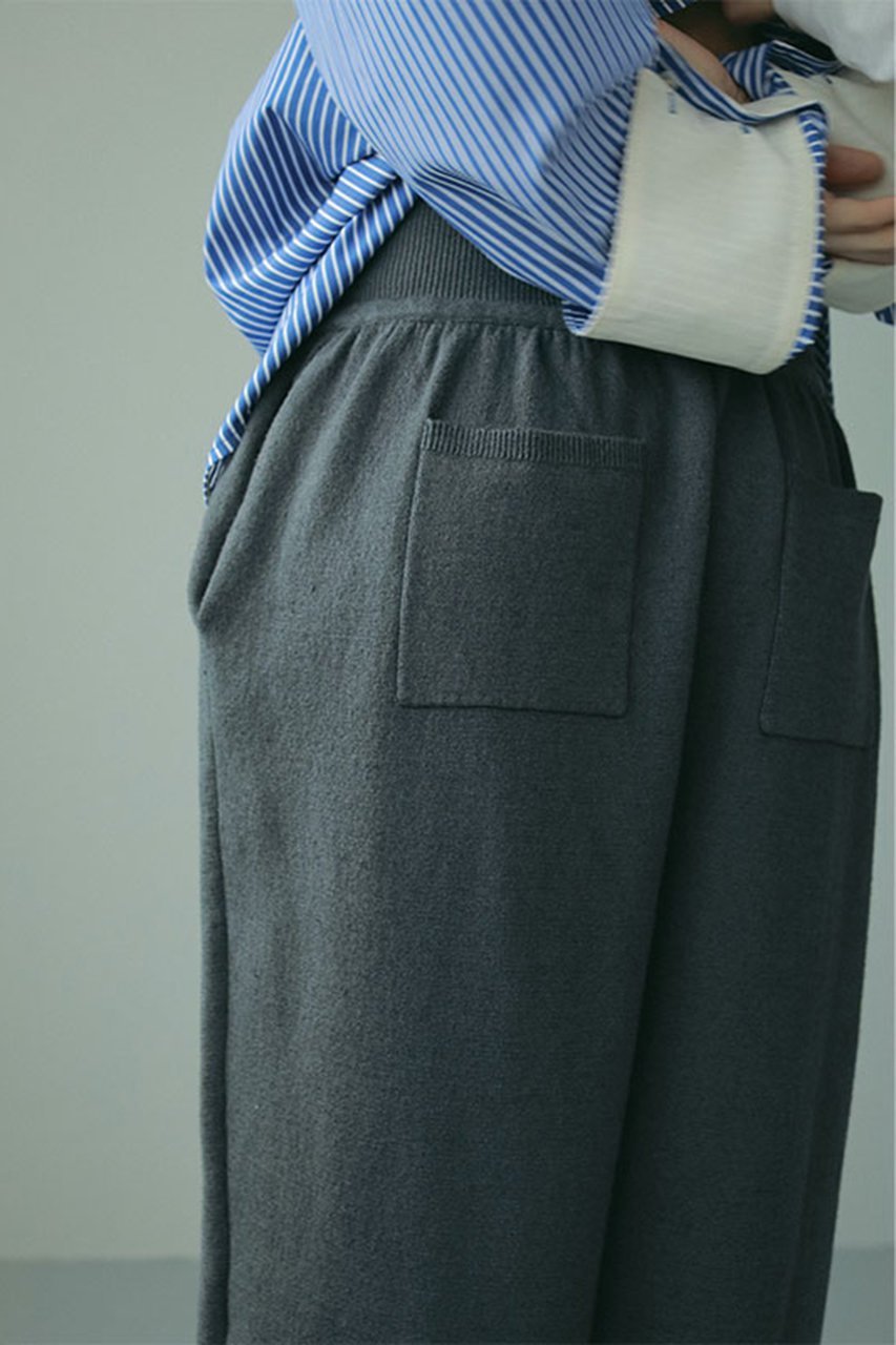 【エトレトウキョウ/ETRE TOKYO】のリネンスムースニットパンツ 人気、トレンドファッション・服の通販 founy(ファニー) 　ファッション　Fashion　レディースファッション　WOMEN　パンツ　Pants　おすすめ　Recommend　リネン　Linen　ワイド　Wide　other-4|ID: prp329100004306720 ipo3291000000031631989