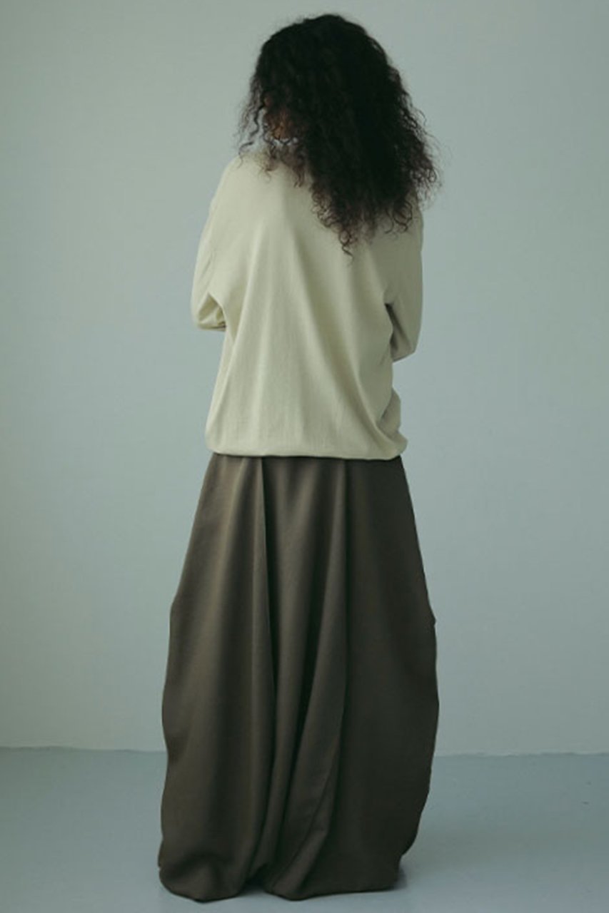 【エトレトウキョウ/ETRE TOKYO】のサイドタックバルーンスカート 人気、トレンドファッション・服の通販 founy(ファニー) 　ファッション　Fashion　レディースファッション　WOMEN　スカート　Skirt　ロングスカート　Long Skirt　おすすめ　Recommend　シンプル　Simple　バルーン　Balloon　ロング　Long　other-4|ID: prp329100004306722 ipo3291000000031252968