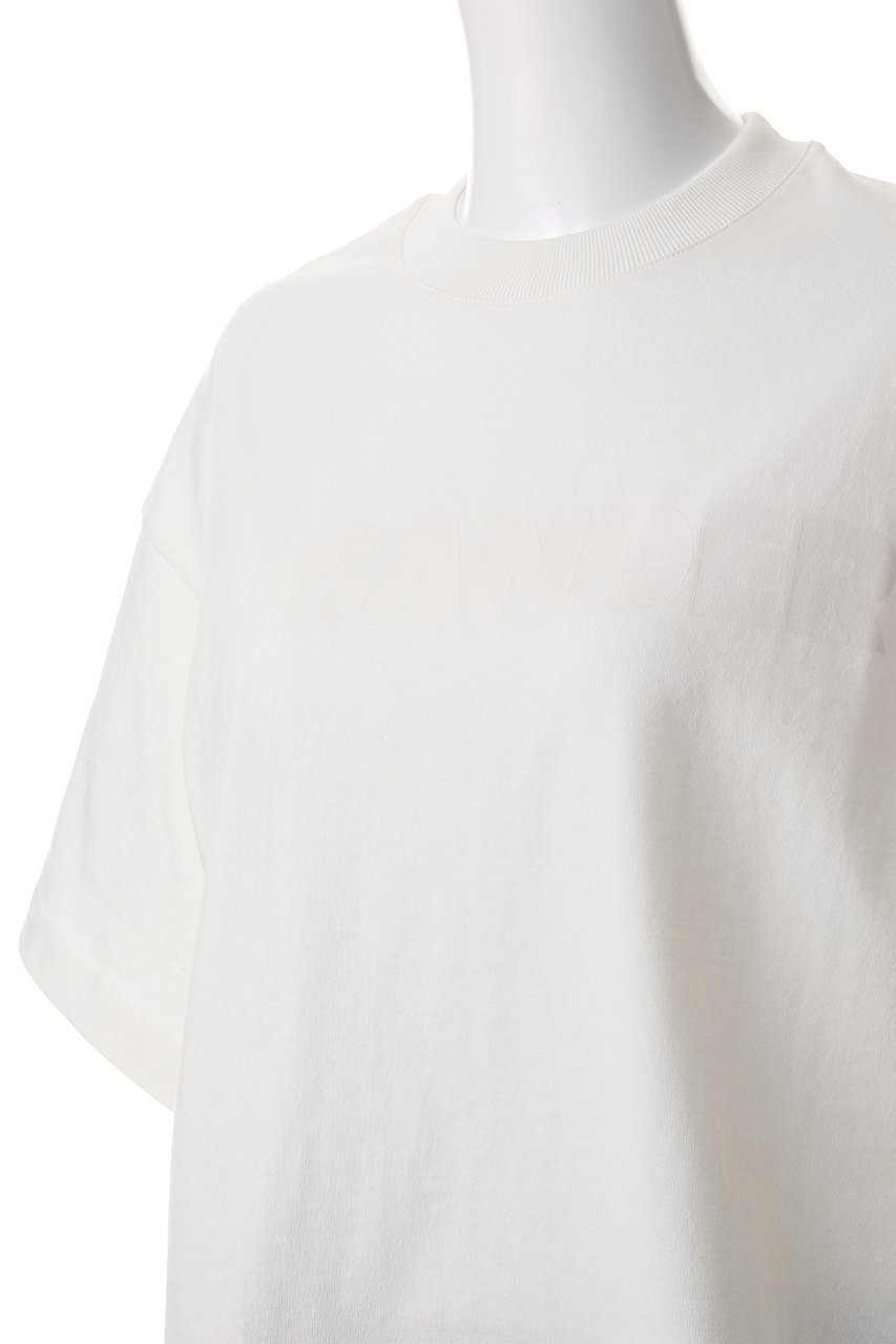 【ジル サンダー/JIL SANDER】のLOGO ON TONE Tシャツ 人気、トレンドファッション・服の通販 founy(ファニー) 　ファッション　Fashion　レディースファッション　Fashion for Women　トップス・カットソー　Cut & Sew Tops　シャツ・ブラウス・オフィスカジュアル　Elegant Blouses & Button-Ups　ロングTシャツ・Tシャツ　Longline T-Shirts & Tees　カットソー・ベーシックTシャツ　Cut-and-Sewn Tops / Stretch Tees & Basics　ショート　Short, Short Length　スリーブ　Sleeve, Long Sleeve / Short Sleeve　ビッグ　Big, Oversized　定番　Standard, Basic Item　other-5|ID: prp329100004306731 ipo3291000000034544455