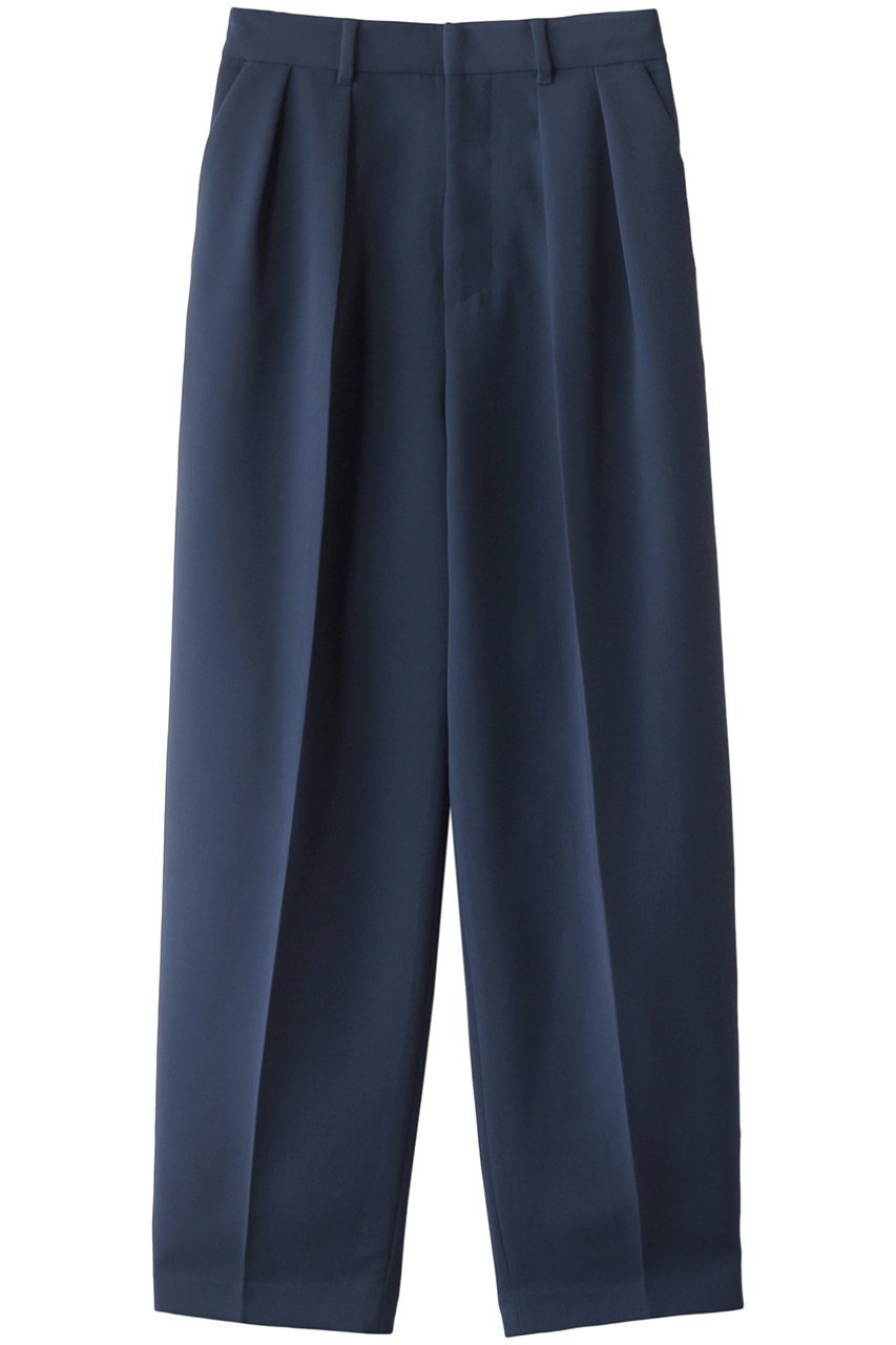 【マノフ/MANOF】の2TUCK TAPERED PANTS パンツ インテリア・キッズ・メンズ・レディースファッション・服の通販 founy(ファニー) 　ファッション　Fashion　レディースファッション　Fashion for Women　パンツ　Pants & Trousers　ロング　Long, Long-Length　BLUE|ID: prp329100004306734 ipo3291000000032915343