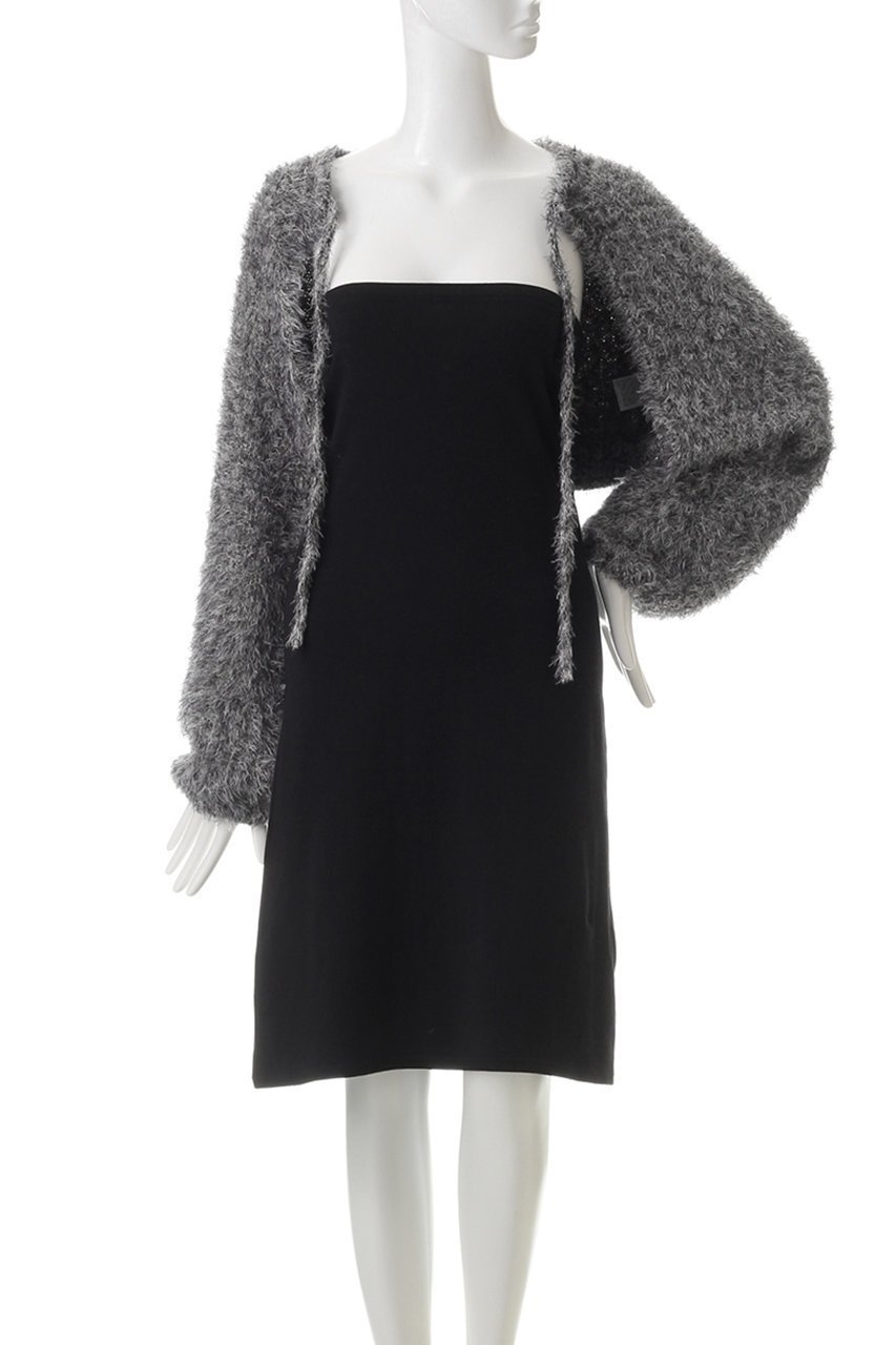 【ハウス オブ ロータス/HOUSE OF LOTUS】のファーボレロ 人気、トレンドファッション・服の通販 founy(ファニー) 　ファッション　Fashion　レディースファッション　Fashion for Women　トップス・カットソー　Cut & Sew Tops　ニット　Knit Tops & Sweaters　カーディガン・羽織り　Layered Style Cardigans　カーディガン　Cardigan, Knitwear　ボレロ　Bolero, Short Cardigan　ミックス　Mix, Mixed Style　春　Spring　other-6|ID: prp329100004306740 ipo3291000000032952962