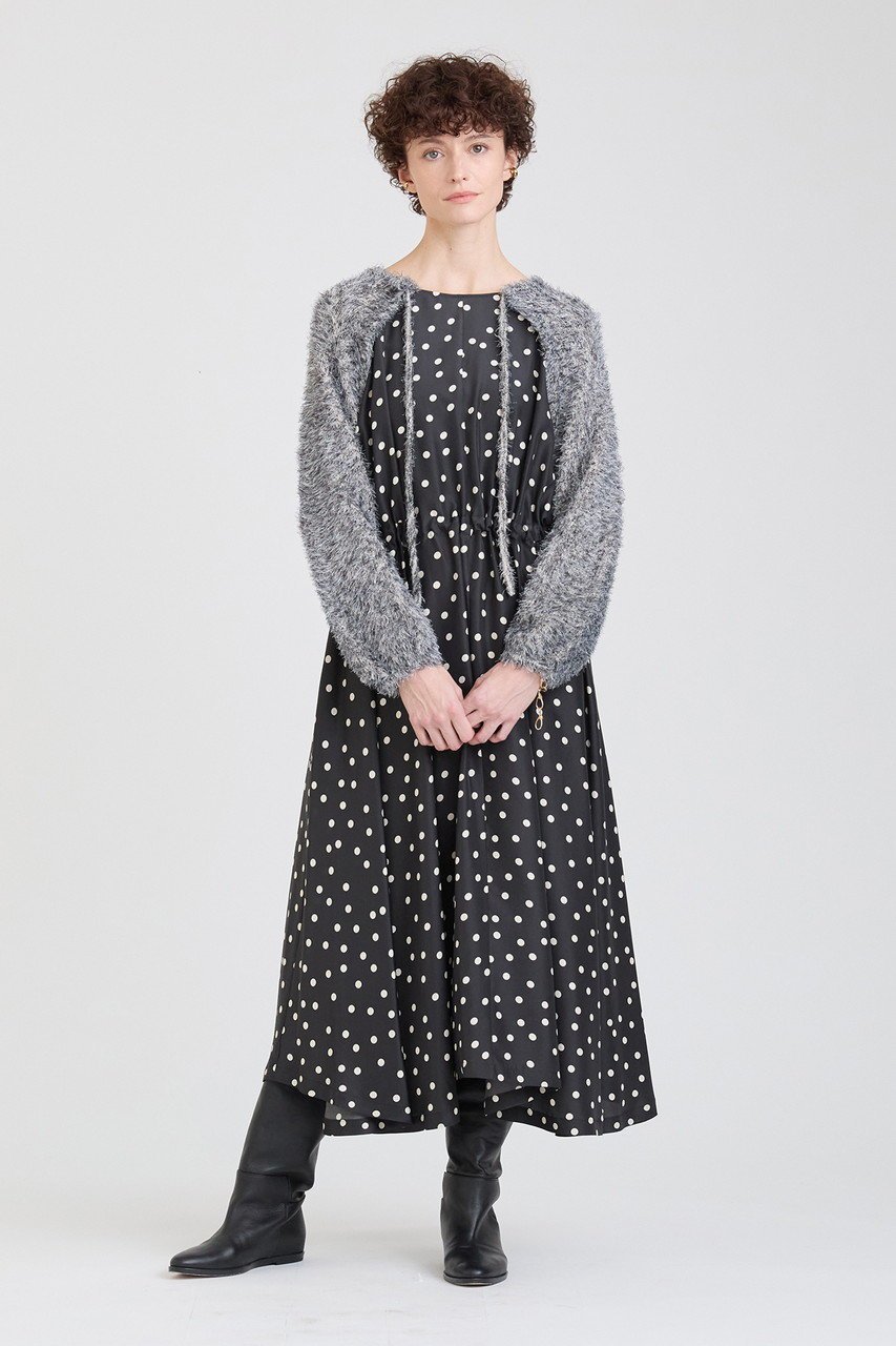 【ハウス オブ ロータス/HOUSE OF LOTUS】のファーボレロ 人気、トレンドファッション・服の通販 founy(ファニー) 　ファッション　Fashion　レディースファッション　Fashion for Women　トップス・カットソー　Cut & Sew Tops　ニット　Knit Tops & Sweaters　カーディガン・羽織り　Layered Style Cardigans　カーディガン　Cardigan, Knitwear　ボレロ　Bolero, Short Cardigan　ミックス　Mix, Mixed Style　春　Spring　other-7|ID: prp329100004306740 ipo3291000000032952965
