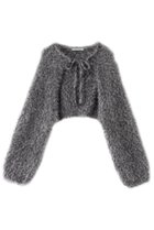 【ハウス オブ ロータス/HOUSE OF LOTUS】のファーボレロ ブラック系|ID: prp329100004306740 ipo3291000000035690820