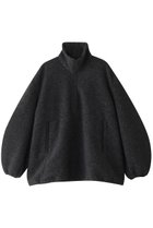【クラネ/CLANE】のSLIVER HALF ZIP TOPS カットソー 人気、トレンドファッション・服の通販 founy(ファニー) ファッション Fashion レディースファッション Fashion for Women トップス・カットソー Cut & Sew Tops シャツ・ブラウス・オフィスカジュアル Elegant Blouses & Button-Ups ロングTシャツ・Tシャツ Longline T-Shirts & Tees カットソー・ベーシックTシャツ Cut-and-Sewn Tops / Stretch Tees & Basics カットソー Cut and Sewn Top スタイリッシュ Stylish, Fashionable スリーブ Sleeve, Long Sleeve / Short Sleeve ロング Long, Long-Length A/W・秋冬 Autumn/Winter thumbnail CHARCOAL GRAY|ID: prp329100004306747 ipo3291000000032888952