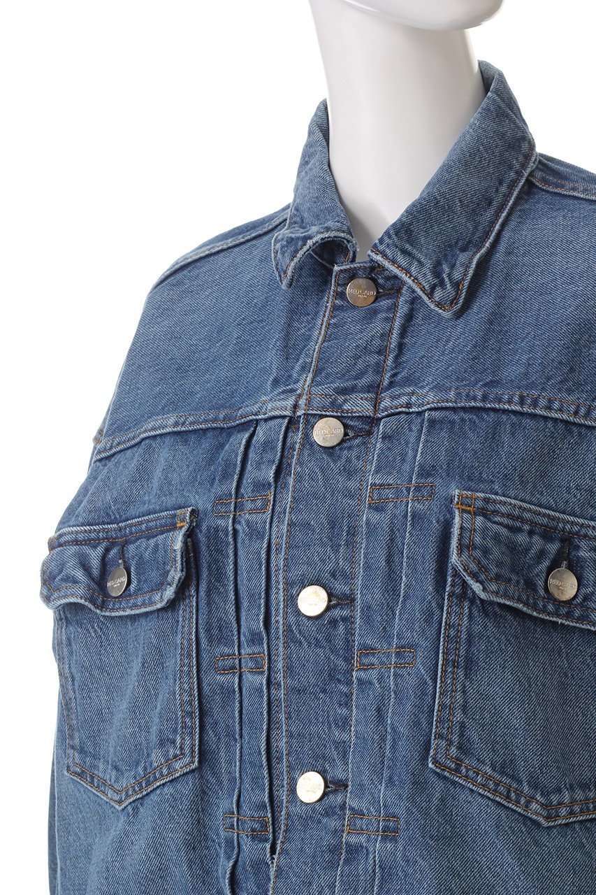 【レッドカード トーキョー/RED CARD TOKYO】のLafayette デニムジャケット 人気、トレンドファッション・服の通販 founy(ファニー) 　ファッション　Fashion　レディースファッション　WOMEN　アウター　Coat Outerwear　ジャケット　Jackets　デニムジャケット　Denim Jackets　おすすめ　Recommend　ショート　Short　ジャケット　Jacket　デニム　Denim　バランス　Balance　ボトム　Bottom　ワイド　Wide　other-5|ID: prp329100004306751 ipo3291000000031368650