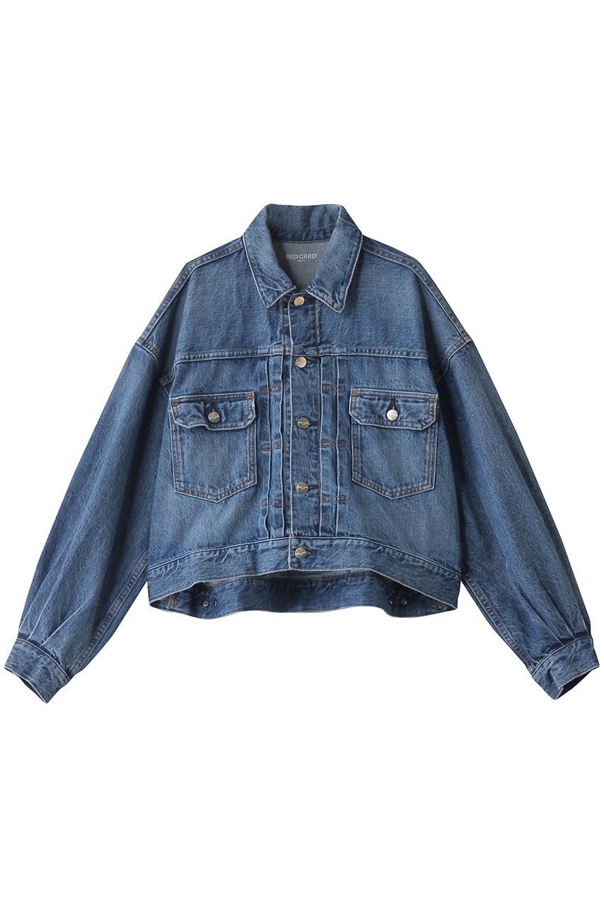 【レッドカード トーキョー/RED CARD TOKYO】のLafayette デニムジャケット 人気、トレンドファッション・服の通販 founy(ファニー) 　ファッション　Fashion　レディースファッション　Fashion for Women　アウター　Coat / Outerwear Collection　レディースジャケット・軽アウター　Jackets　デニムジャケット / カジュアルアウター　Denim Jackets　おすすめ　Recommended / Our Picks　ショート　Short, Short Length　ジャケット　Jacket, Outerwear　デニム　Denim, Jeans Material　バランス　Balance, Style Balance　ボトム　Bottoms, Lower Wear　ワイド　Wide, Wide Fit　 other-1|ID: prp329100004306751 ipo3291000000032948540