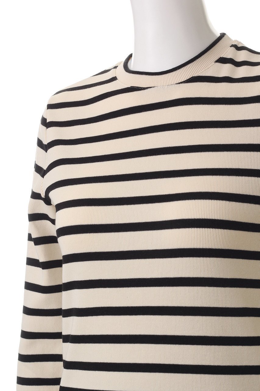 【ジル サンダー/JIL SANDER】の【JIL SANDER+】ロングスリーブボーダーTシャツ 人気、トレンドファッション・服の通販 founy(ファニー) 　ファッション　Fashion　レディースファッション　Fashion for Women　トップス・カットソー　Cut & Sew Tops　シャツ・ブラウス・オフィスカジュアル　Elegant Blouses & Button-Ups　ロングTシャツ・Tシャツ　Longline T-Shirts & Tees　カットソー・ベーシックTシャツ　Cut-and-Sewn Tops / Stretch Tees & Basics　スリーブ　Sleeve, Long Sleeve / Short Sleeve　パッチ　Patch, Appliqué　ベーシック　Basic, Essential　ボーダー　Border, Stripe　ロング　Long, Long-Length　定番　Standard, Basic Item　長袖　Long Sleeve, Full Sleeve　other-5|ID: prp329100004306752 ipo3291000000034544478