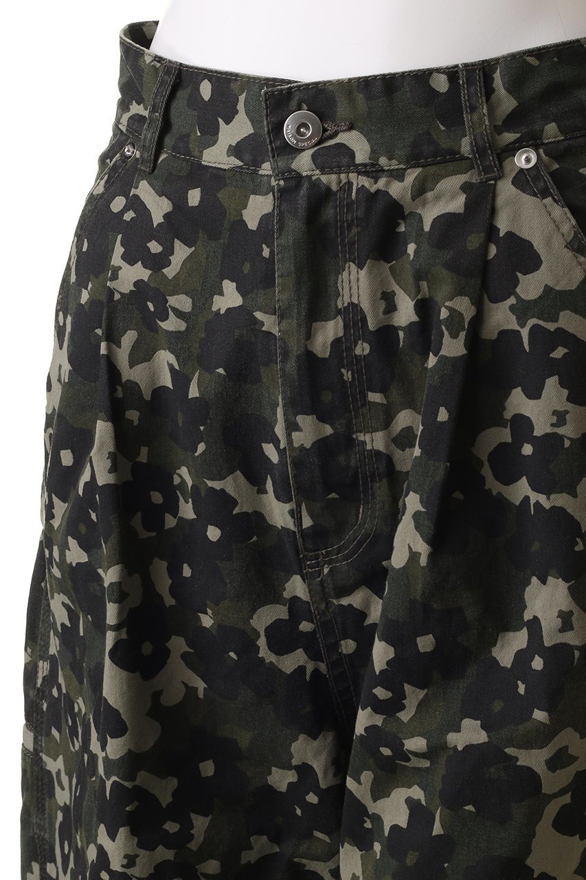 【メゾンスペシャル/MAISON SPECIAL】のFlower Camouflage Curve Pants/フラワーカモフラージュカーブパンツ 人気、トレンドファッション・服の通販 founy(ファニー) 　ファッション　Fashion　レディースファッション　Fashion for Women　パンツ　Pants & Trousers　ガーリー　Girly, Feminine Style　フラワー　Flower, Floral　モチーフ　Motif, Design Theme　無地　Plain, Solid Color　ループ　Loop, Loop Knit　レース　Lace, Lace Fabric　おすすめ　Recommended / Our Picks　other-5|ID: prp329100004308120 ipo3291000000032902312