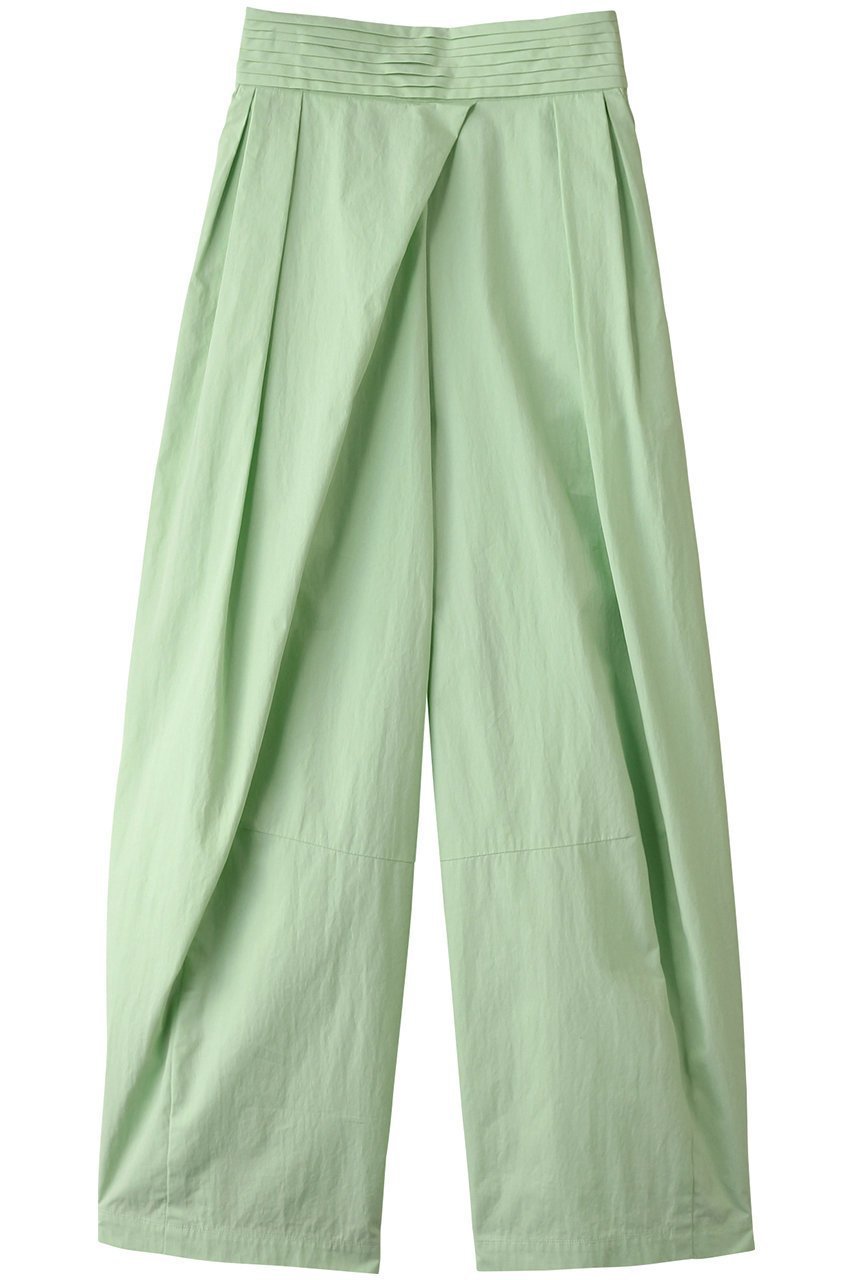 【メゾンスペシャル/MAISON SPECIAL】のWaist Pleats Cocoon Pants/ウエストプリーツコクーンパンツ インテリア・キッズ・メンズ・レディースファッション・服の通販 founy(ファニー) 　ファッション　Fashion　レディースファッション　Fashion for Women　パンツ　Pants & Trousers　プリーツ　Pleats, Pleated　GRN(グリーン)|ID: prp329100004308121 ipo3291000000035055347