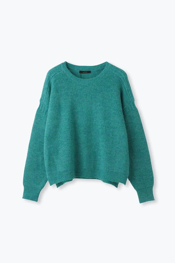【レリル/lelill】のメランジミックスワイドガンジー インテリア・キッズ・メンズ・レディースファッション・服の通販 founy(ファニー) https://founy.com/ ファッション Fashion レディースファッション Fashion for Women トップス・カットソー Cut & Sew Tops ニット Knit Tops & Sweaters カジュアルプルオーバー・ニットトップス Pullovers & Knit Tops / Casual Pullovers ショート Short, Short Length シンプル Simple, Minimal モダン Modern, Contemporary ワイド Wide, Wide Fit |ID: prp329100004308122 ipo3291000000032935461