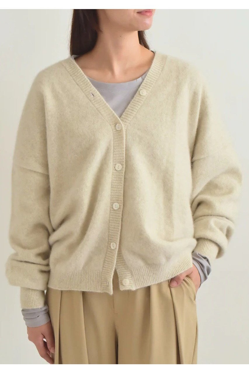 【レリル/lelill】の2WAY FOX カーデ インテリア・キッズ・メンズ・レディースファッション・服の通販 founy(ファニー) 　ファッション　Fashion　レディースファッション　WOMEN　トップス・カットソー　Tops/Tshirt　ニット　Knit Tops　カーディガン　Cardigans　カーディガン　Cardigan　シンプル　Simple　フロント　Front　人気　Popularity　NEW・新作・新着・新入荷　New Arrivals　アイボリー|ID: prp329100004308123 ipo3291000000029873858