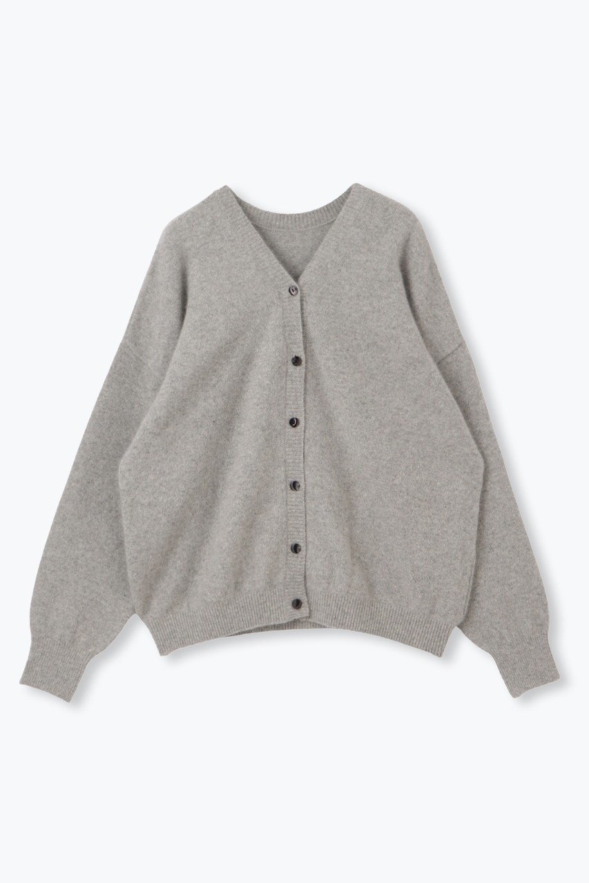 【レリル/lelill】の2WAY FOX カーデ インテリア・キッズ・メンズ・レディースファッション・服の通販 founy(ファニー) 　ファッション　Fashion　レディースファッション　Fashion for Women　トップス・カットソー　Cut & Sew Tops　ニット　Knit Tops & Sweaters　カーディガン・羽織り　Layered Style Cardigans　カーディガン　Cardigan, Knitwear　シンプル　Simple, Minimal　フロント　Front, Front Design　人気　Popular, Best Seller　グレー|ID: prp329100004308123 ipo3291000000032950792