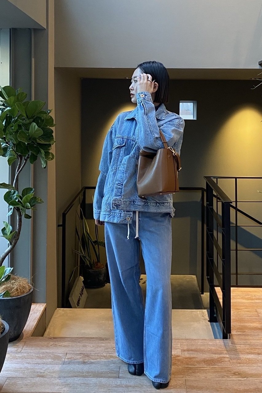 【アッパー ハイツ/upper hights】のTHE LARA ワイドストレートデニムパンツ 人気、トレンドファッション・服の通販 founy(ファニー) 　ファッション　Fashion　レディースファッション　WOMEN　パンツ　Pants　デニムパンツ　Denim Pants　デニム　Denim　トレンド　Trend　今季　This Season　定番　Standard　other-7|ID: prp329100004308124 ipo3291000000031367401