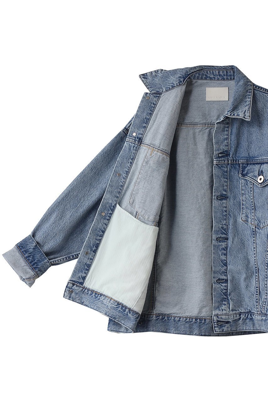 【アッパー ハイツ/upper hights】のTHE BIG DENIM ジャケット 人気、トレンドファッション・服の通販 founy(ファニー) 　ファッション　Fashion　レディースファッション　WOMEN　アウター　Coat Outerwear　ジャケット　Jackets　おすすめ　Recommend　ジャケット　Jacket　トレンド　Trend　バランス　Balance　ビッグ　Big　フェミニン　Feminine　other-6|ID: prp329100004308126 ipo3291000000031367422