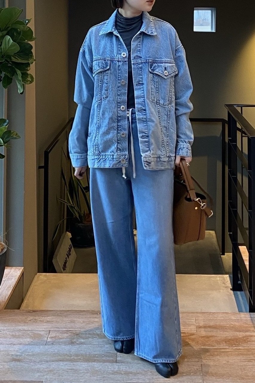 【アッパー ハイツ/upper hights】のTHE BIG DENIM ジャケット 人気、トレンドファッション・服の通販 founy(ファニー) 　ファッション　Fashion　レディースファッション　WOMEN　アウター　Coat Outerwear　ジャケット　Jackets　おすすめ　Recommend　ジャケット　Jacket　トレンド　Trend　バランス　Balance　ビッグ　Big　フェミニン　Feminine　other-8|ID: prp329100004308126 ipo3291000000031367426