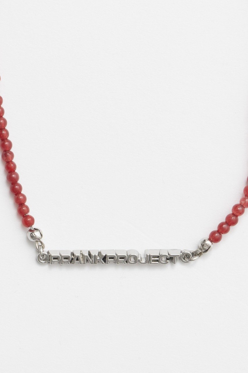 【プランク プロジェクト/PRANK PROJECT】のロゴビーズネックレス / Logo Beads Necklace 人気、トレンドファッション・服の通販 founy(ファニー) 　ファッション　Fashion　レディースファッション　WOMEN　ジュエリー　Jewelry　ネックレス　Necklaces　アシンメトリー　Asymmetry　ネックレス　Necklace　プレート　Plate　other-2|ID: prp329100004308132 ipo3291000000031367482